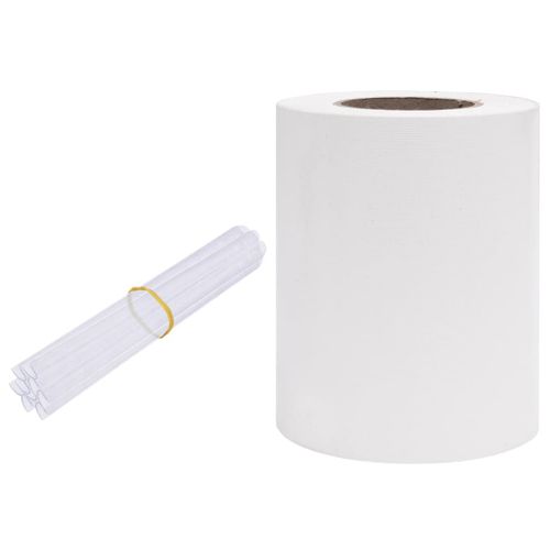 Vidaxl Écran D'intimité De Jardin Pvc 35x0,19 M Blanc