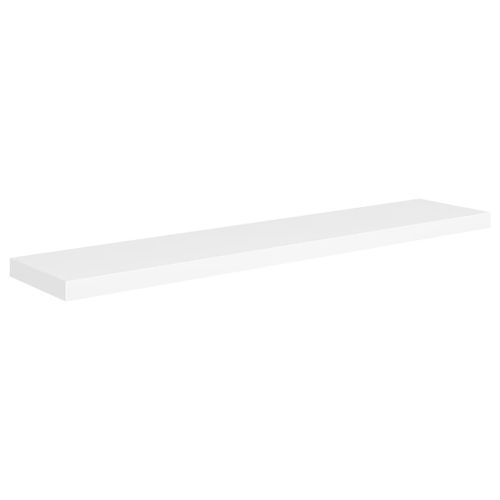 Vidaxl Etagère Murale Flottante Blanc 120x23,5x3,8 Cm Mdf