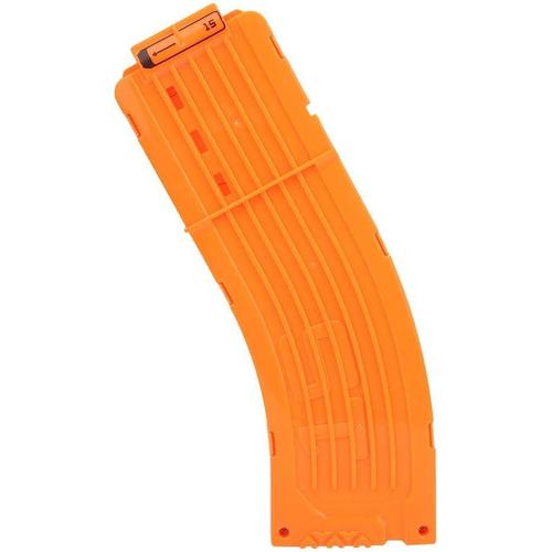 Clip À Bullet Doux, Clips Pour Pistolet À Fléchettes Pour Enfants, Clips De Rechargement Rapide, Ronds, Pinces À Bullet De Remplacement Pour Toy Gun (Orange) Nerf Magazine