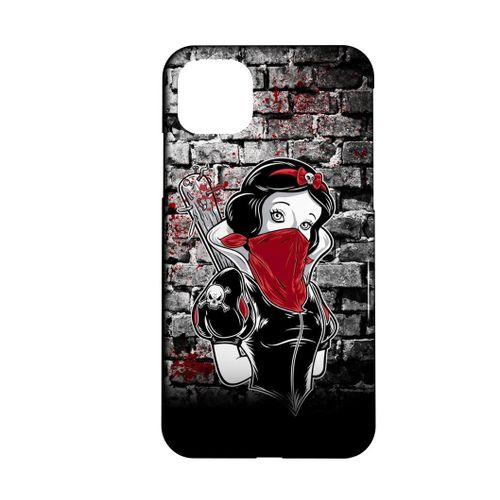 Coque Pour Xiaomi Redmi A1 4g Princesse Punk Rock Blanche Neige Concept Art 08