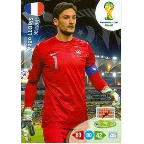 Hugo Lloris - France - Panini Adrenalyn Xl Fifa World Cup Brazil 2014 Carte Football