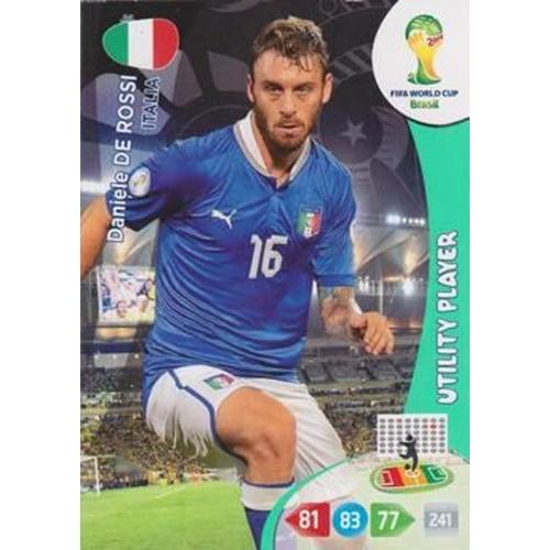 Daniele De Rossi - Italy - Utility Player - Panini Adrenalyn Xl Fifa World Cup Brazil 2014 Carte Football