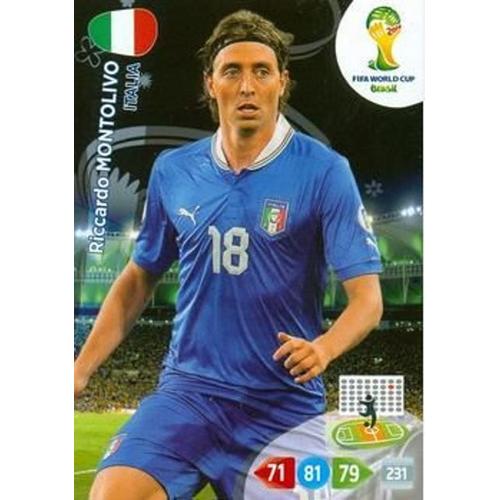 Riccardo Montolivo - Italy - Panini Adrenalyn Xl Fifa World Cup Brazil 2014 Carte Football