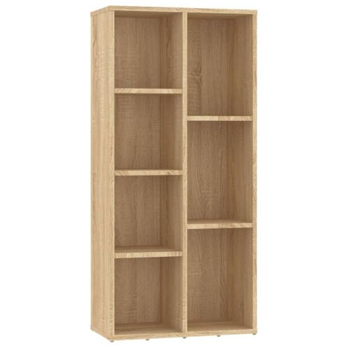Bibliothèque Chêne Sonoma 50x25x106 Cm Aggloméré