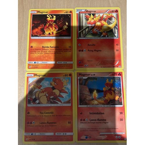 (2945) 4x Magmar (Pokemon)