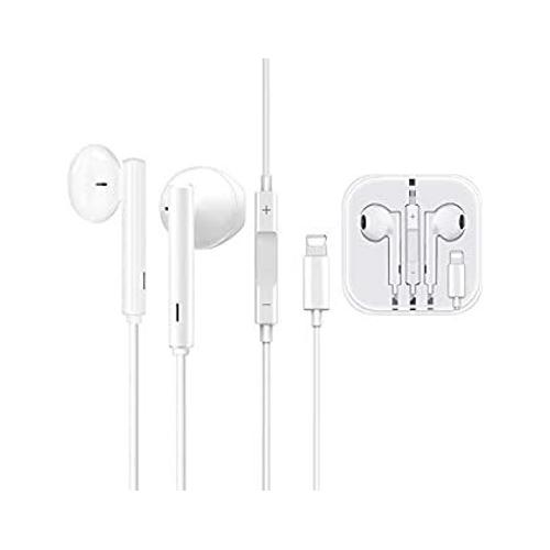Écouteurs/Écouteur Insonorisé Réduction du Bruit Compatible avec iPhone,  Casque Filaire avec Micro et Contrôle du Volume Compatible avec iPhone  14/14