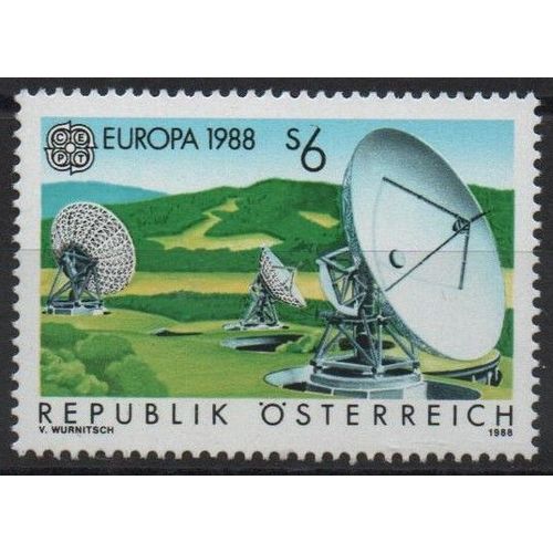 Autriche Timbres Europa 1988-1989