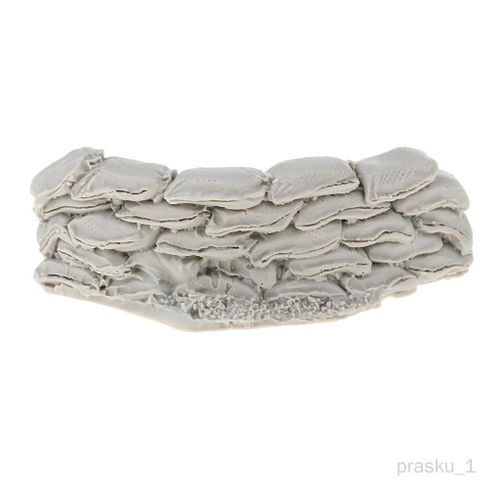 1:35 De En De Scène De Soldat Miniature De Mur De Sac De Sable D' De Résine De Guerre Mondiale