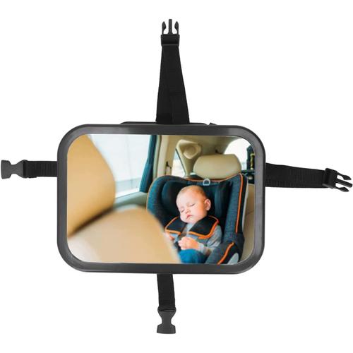 Miroir bébé pour voiture, rétroviseur 360 degrés réglable