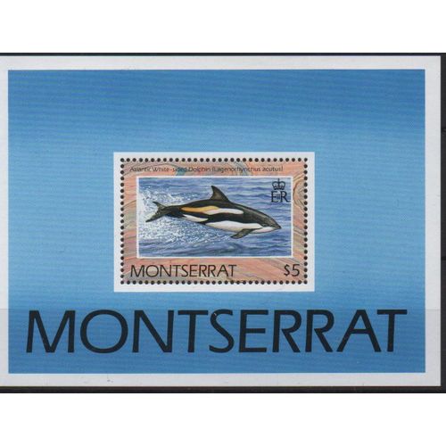 Montserrat Timbre Les Baleines