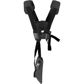 Harnais Débroussailleuse- Bandoulière Double - pour Débroussailleuse, Tronçonneuse et Tondeuse à Gazon;Compatible avec Stihl FS(Noir)