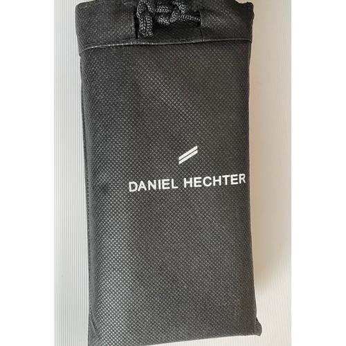 Pochette cuir noire Daniel Hechter