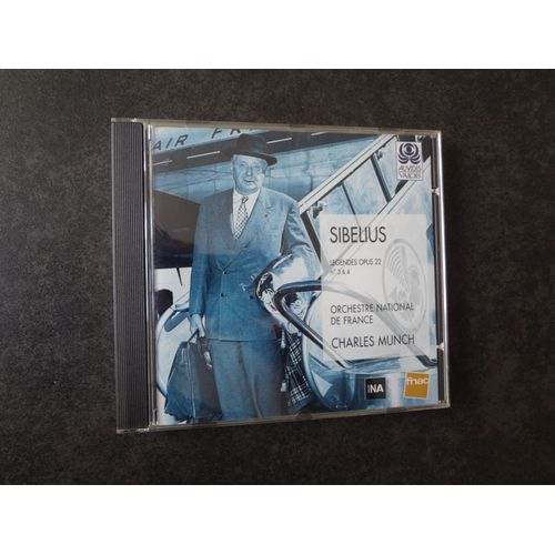 Sibelius - Legendes Opus 22 - Charles Munch - Auvidis Valois Q 870