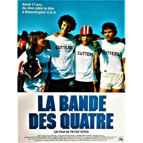 Affiche - La Bande Des Quatre - De Peter Yates - Dennis Christopher - Dennis Quaid - Affiche Originale Cinéma - 39 X 52 - 1979 -