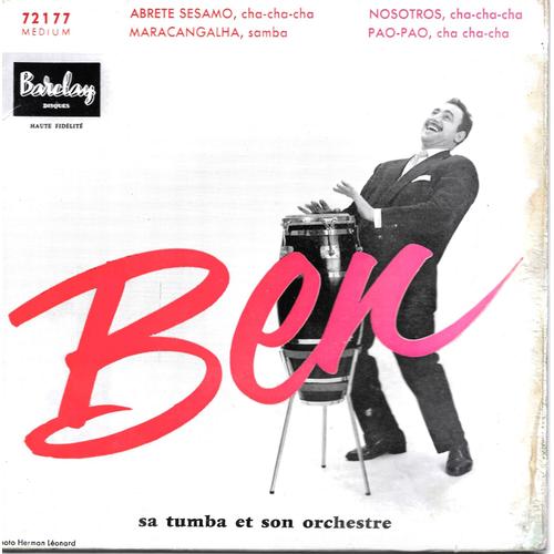 Ben (Et Sa Tumba) : Abrete Sesamo / Maracangalha / Nosotros / Pao-Pao [Vinyle 45 Tours 7" Ep] 1957