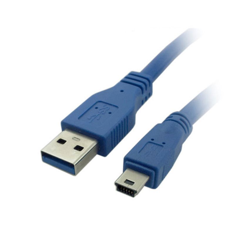 Cble USB 3.0 A mle AM vers Mini USB 3.0 Mini 10 broches m... - 2