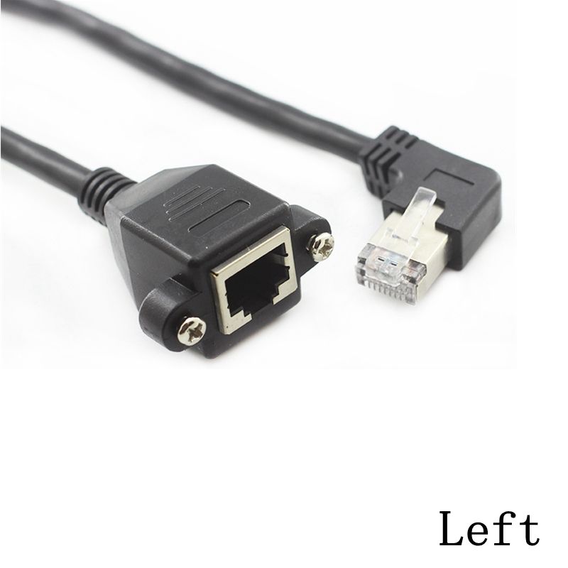 Cble RJ45 8 broches mle  femelle  montage sur panneau Et... - 4