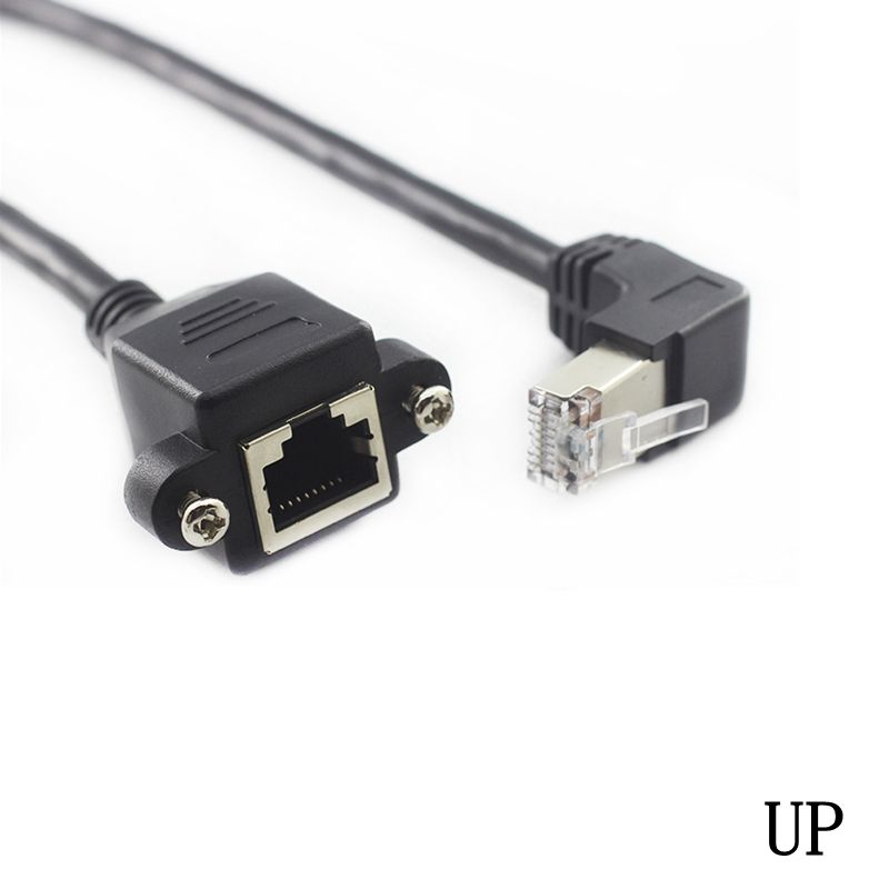 Cble RJ45 8 broches mle  femelle  montage sur panneau Et... - 6