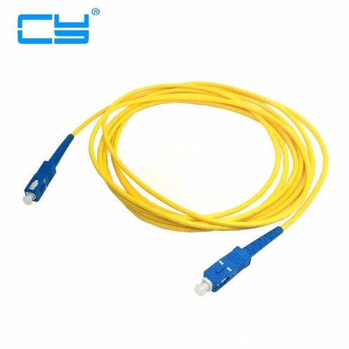 Cordon de raccordement à fibre optique SC vers SC Câble de raccordement SM Simplex Optique monomode pour réseau 1m 2m 3m 5m 10m 25m 45m 30m 50m 10ft 16ft 33ft, 1m