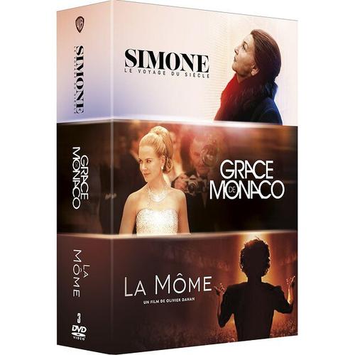 Olivier Dahan - Coffret : Simone, Le Voyage Du Siècle + Grace De Monaco + La Môme - Pack