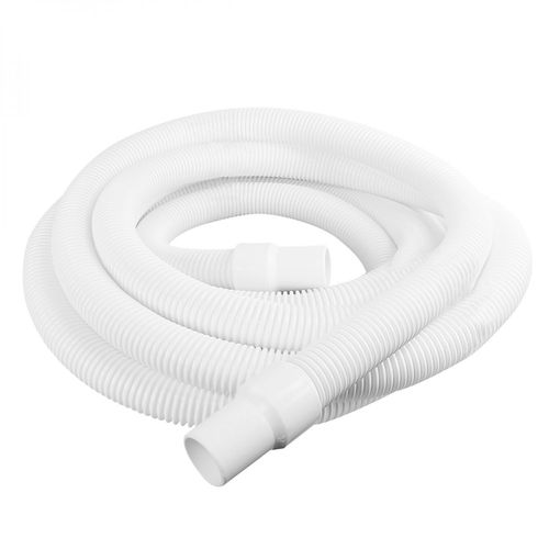 Linxor France ® Tuyau flottant 2 embouts pour piscine - Diam 38 mm - 4 m - Blanc