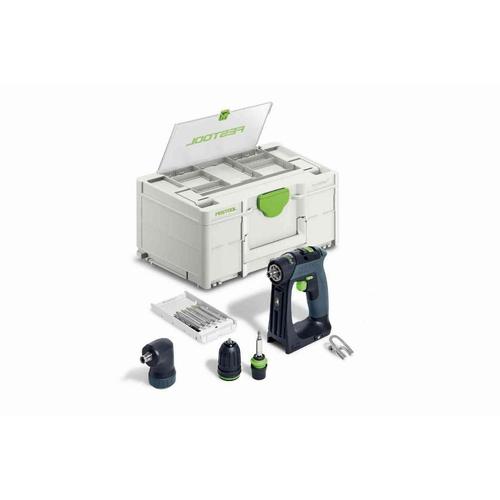 Perceuse-visseuse sans fil CXS 18-Basic-set - Sans batterie ni chargeur - Systainer - FESTOOL - 576884