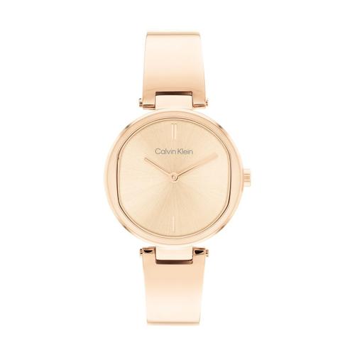 Montre Femme Calvin Klein En Acier Rose