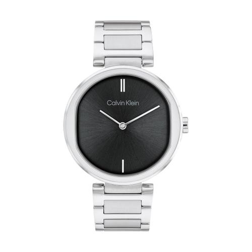 Montre Femme Calvin Klein En Acier Gris