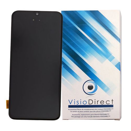 Ecran Complet Sur Chassis Pour Samsung Galaxy A40 Sm-A405f Taille 5.9" Blanc Telephone Portable -Visiodirect-