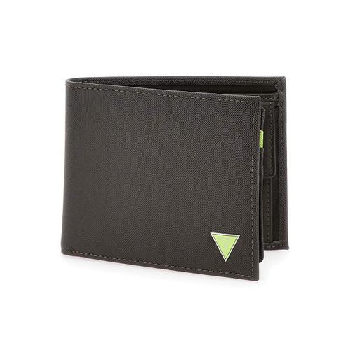 Portefeuille Guess Triangle G Homme Noir