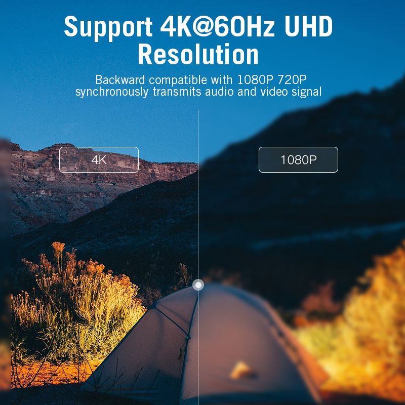 Cble USB C HDMI 4K 60Hz HDMI Type C vers HDMI 2.0 pour MacB... - 6