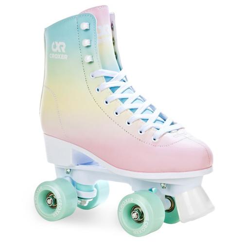 Patin A Roulettes Alessa Croxer Roller Quad Adulte Mixte 37 Multicolore