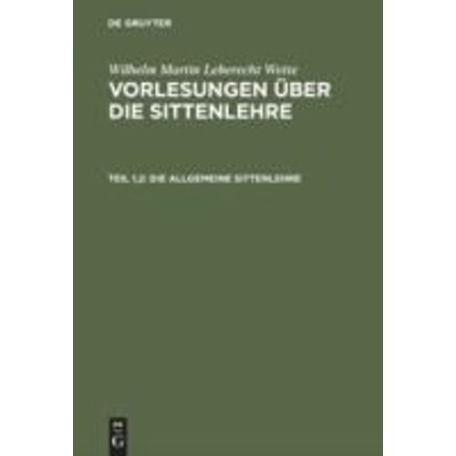 Die Allgemeine Sittenlehre