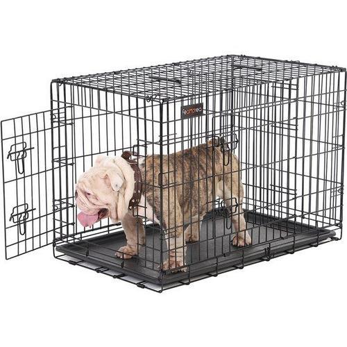 Cage Pour Chien Pliable Transportable, Noir / 92,5 X 57,5 X 64 Cm