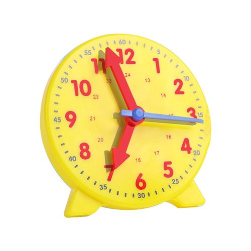 Horloge D'apprentissage Cm Wealth Pour Enfants, Horloges D'apprentissage Pour Étudiants, Horloge À Engrenages De 12/24 Heures, 4 Ans Et Plus
