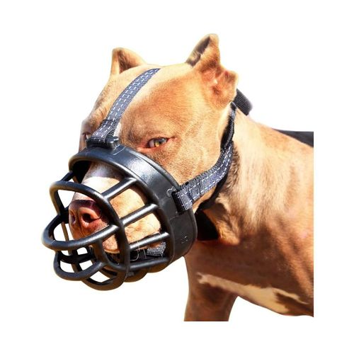 Muselière Souple Pour Chien Ajustement Sûr Et Confortable, Meilleure Prévention Des Morsures, Des Mastications Et Des Aboiements