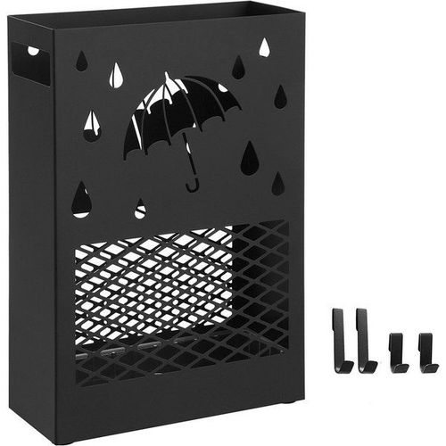 Porte-parapluies ajouré noir