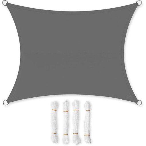Voile D'ombrage Hydrofuge, Anthracite