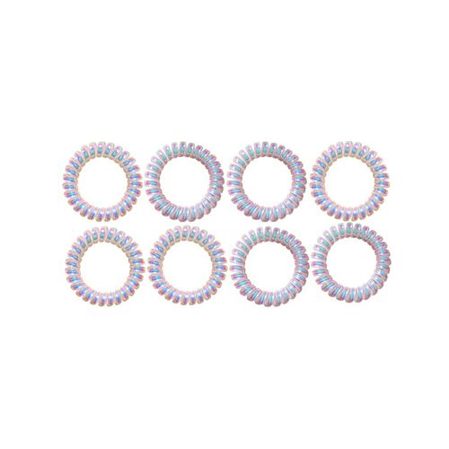 Lot De 8 Élastiques À Cheveux En Spirale, Élastiques À Cheveux En Spirale, Élastiques À Cheveux Pour Cordon De Téléphone, Bobines De Cheveux Pour Queue De Cheval Sans Plis, Bandeaux