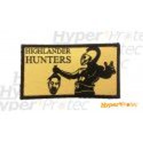 Ecusson Réctangulaire Highlander Hunters