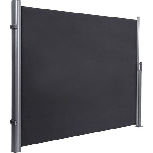 Store latéral rétractable, Noir / 2 x 3 m / Aluminium