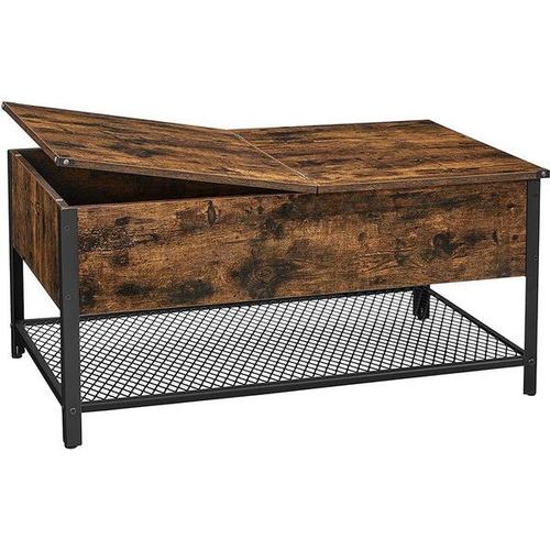 Table Basse Rabattable Rustique