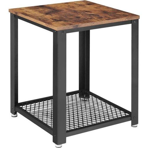 Table D'appoint Carrée Industriel