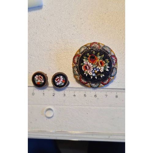 Broche Et Boucles D'oreilles