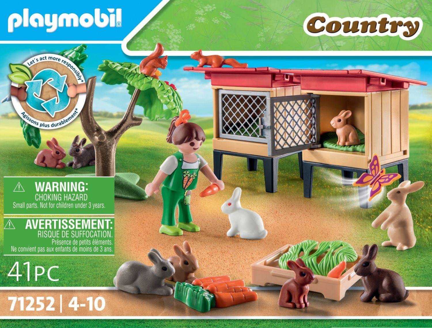 Playmobil 71252 - Enfant Et Lapins