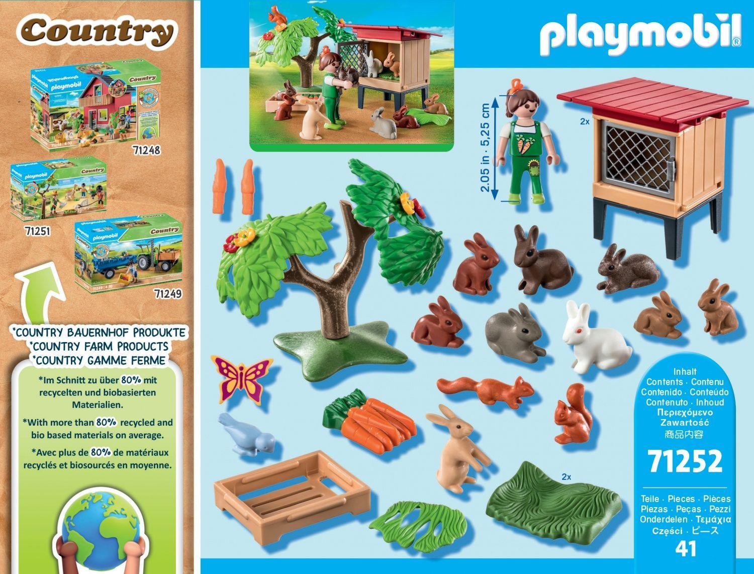 Playmobil 71252 - Enfant Et Lapins - 2