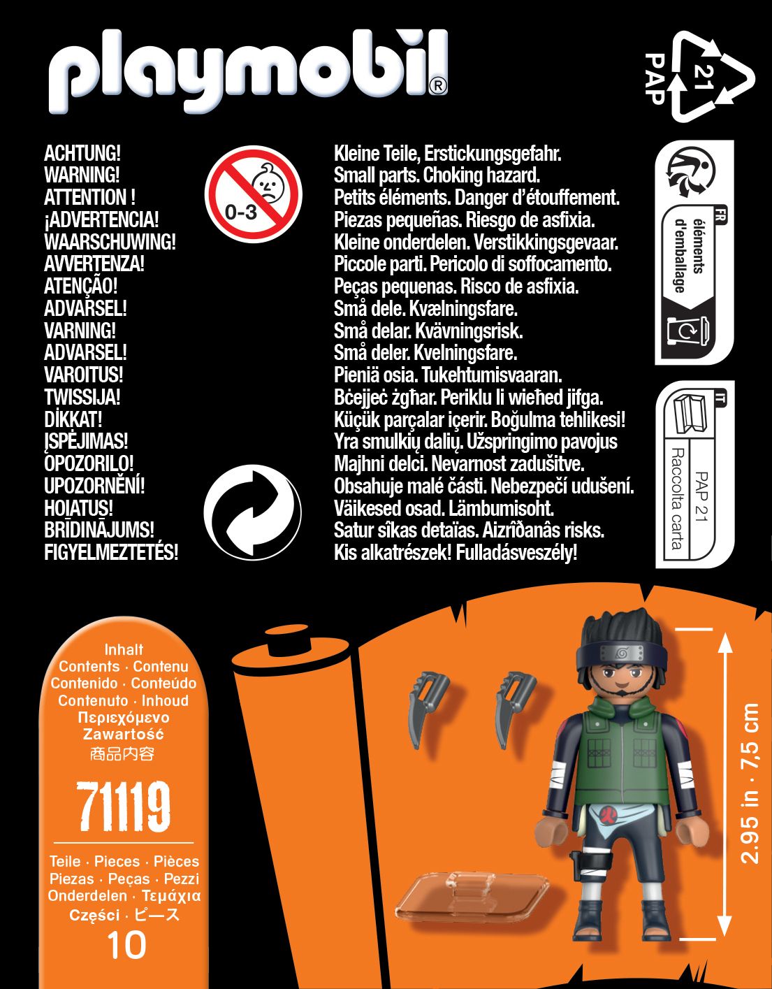 Playmobil Naruto Shippuden 71119 - Asuma - 4