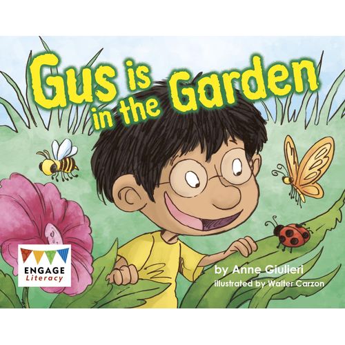 Gus Is In The Garden