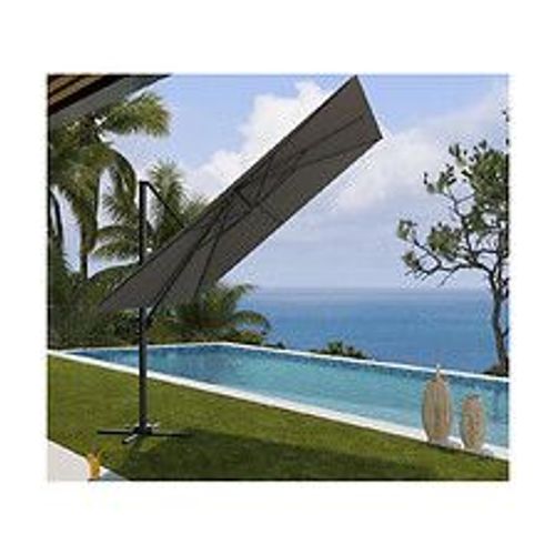 Sunking - Parasol Déporté 3x3m - Gris Anthracite