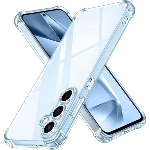 Coque Pour Samsung Galaxy S24 Fe - Antichoc Protection Tpu Souple Transparent Phonillico®